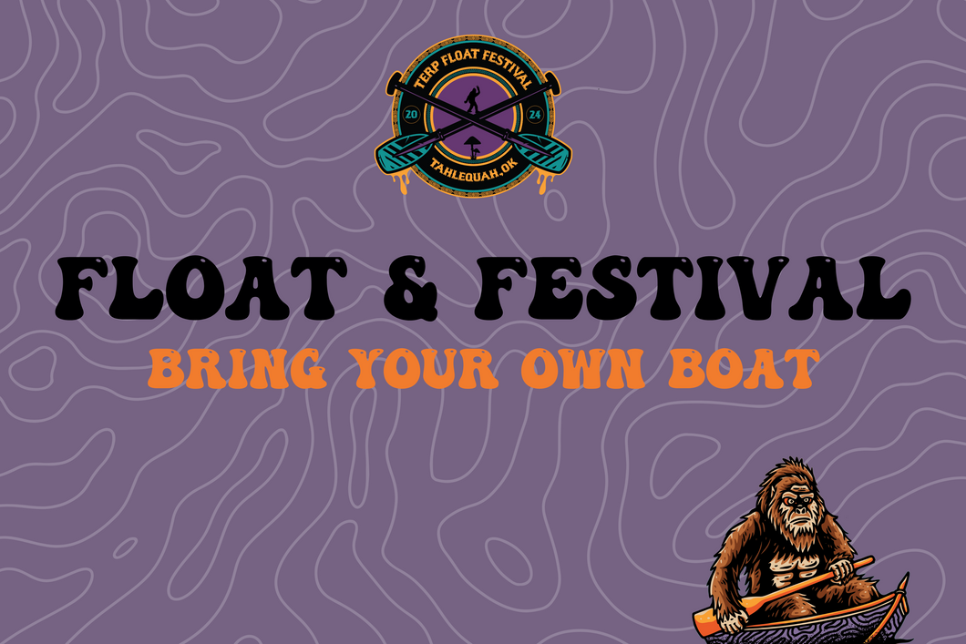 Float & Festival - Bring Your Own Boat (1,2,5 pack options)