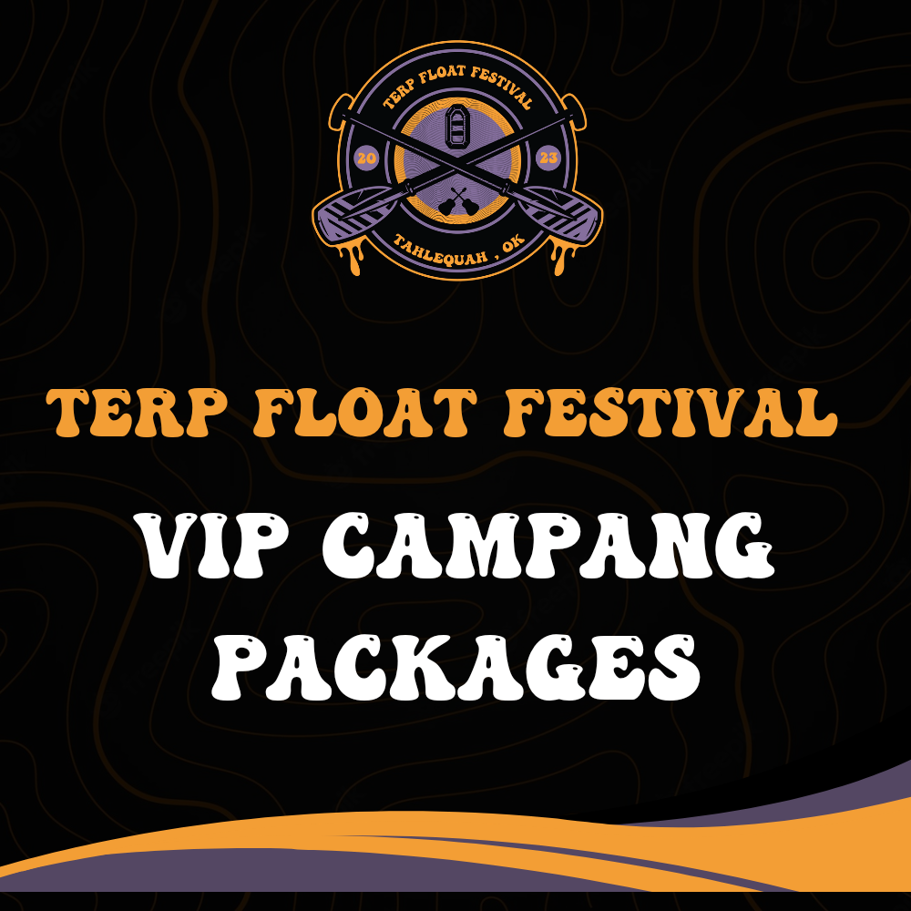 VIP CAMPING PACKAGES - Single, 2 Person, 5 Pack Options